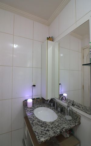 Apartamento à venda com 107m², 3 quartos e 2 vagasBanheiro Social