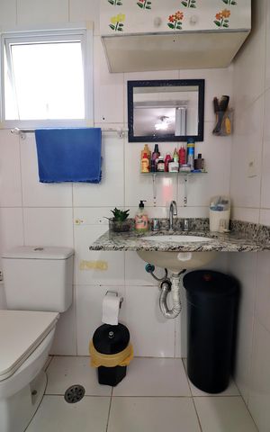 Apartamento à venda com 107m², 3 quartos e 2 vagasQuarto 1 - Suíte Banheiro 