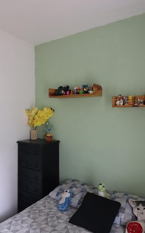 Apartamento à venda com 107m², 3 quartos e 2 vagasQuarto 2