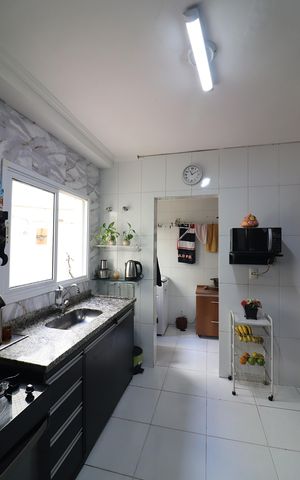 Apartamento à venda com 107m², 3 quartos e 2 vagasCozinha 