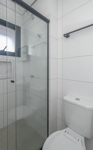 Apartamento para alugar com 26m², 1 quarto e 1 vagaBanheiro