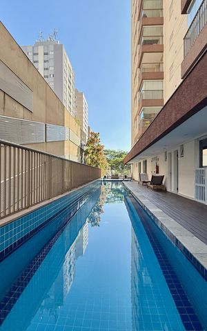 Apartamento à venda com 49m², 1 quarto e 1 vaga Apartamento à venda com 49m², 1 quarto e 1 vagaPiscina