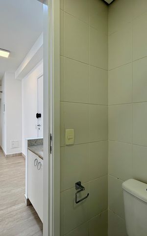 Apartamento à venda com 49m², 1 quarto e 1 vaga Apartamento à venda com 49m², 1 quarto e 1 vagaBanheiro