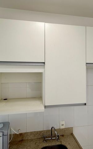 Apartamento à venda com 49m², 1 quarto e 1 vaga Apartamento à venda com 49m², 1 quarto e 1 vagaCozinha