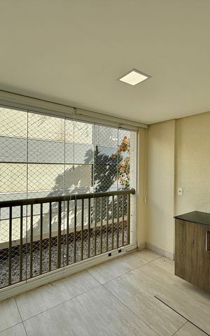 Apartamento à venda com 49m², 1 quarto e 1 vaga Apartamento à venda com 49m², 1 quarto e 1 vagaSacada