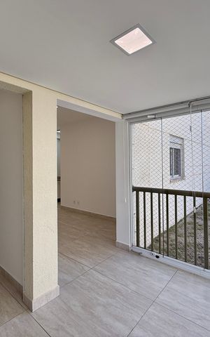 Apartamento à venda com 49m², 1 quarto e 1 vaga Apartamento à venda com 49m², 1 quarto e 1 vagaSacada