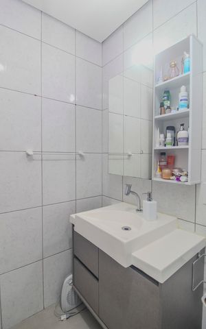 Apartamento à venda com 43m², 1 quarto e sem vaga Apartamento à venda com 43m², 1 quarto e sem vagaBanheiro