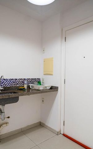 Studio à venda com 40m², 1 quarto e 1 vagaCozinha