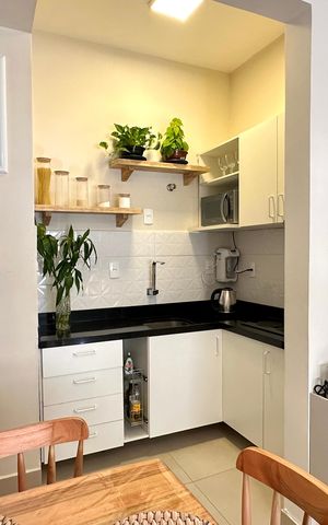 Apartamento para alugar com 45m², 1 quarto e sem vaga
