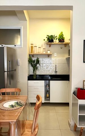 Apartamento para alugar com 45m², 1 quarto e sem vaga