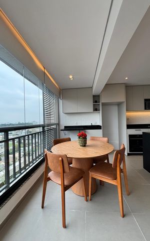 Apartamento à venda com 47m², 1 quarto e 1 vaga Apartamento à venda com 47m², 1 quarto e 1 vagaVaranda do Studio