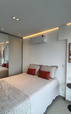 Apartamento à venda com 47m², 1 quarto e 1 vaga Apartamento à venda com 47m², 1 quarto e 1 vagaStudio