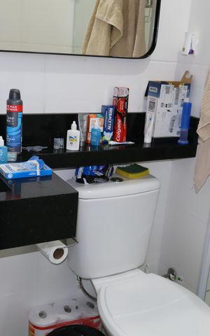 Apartamento à venda com 29m², 1 quarto e sem vagaBanheiro