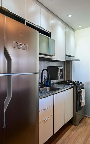 Apartamento à venda com 41m², 2 quartos e sem vagaCozinha