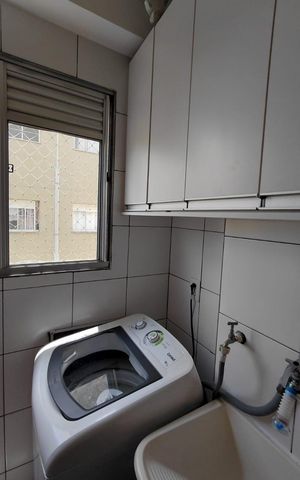 Apartamento à venda com 47m², 2 quartos e 1 vaga Apartamento à venda com 47m², 2 quartos e 1 vagaÁrea de serviço