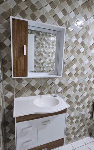 Apartamento para alugar com 49m², 1 quarto e sem vaga Apartamento para alugar com 49m², 1 quarto e sem vagaBanheiro