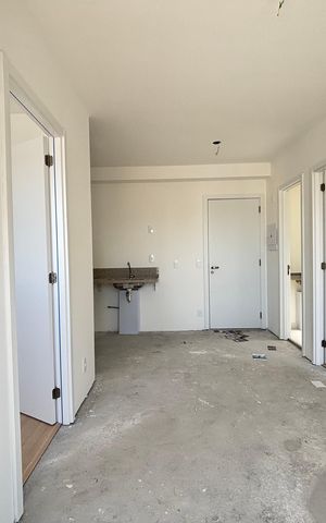 Apartamento à venda com 38m², 2 quartos e sem vaga Apartamento à venda com 38m², 2 quartos e sem vagaSala/Cozinha