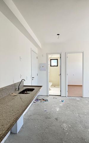 Apartamento à venda com 38m², 2 quartos e sem vaga Apartamento à venda com 38m², 2 quartos e sem vagaSala/Cozinha