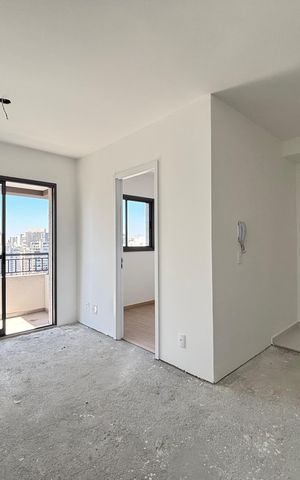 Apartamento à venda com 38m², 2 quartos e sem vaga Apartamento à venda com 38m², 2 quartos e sem vagaSala/Cozinha