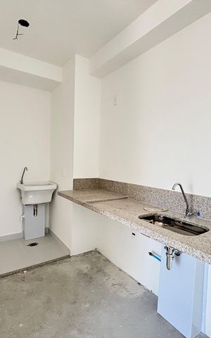 Apartamento à venda com 38m², 2 quartos e sem vaga Apartamento à venda com 38m², 2 quartos e sem vagaSala/Cozinha