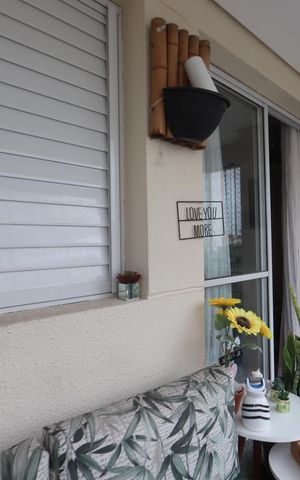 Apartamento à venda com 66m², 3 quartos e 1 vagaVaranda