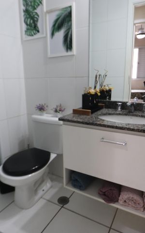 Apartamento à venda com 66m², 3 quartos e 1 vagaBanheiro Social