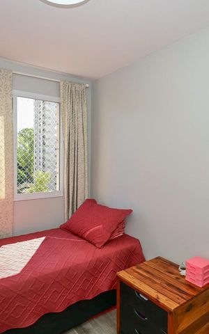 Apartamento à venda com 40m², 2 quartos e sem vagaQuarto 2