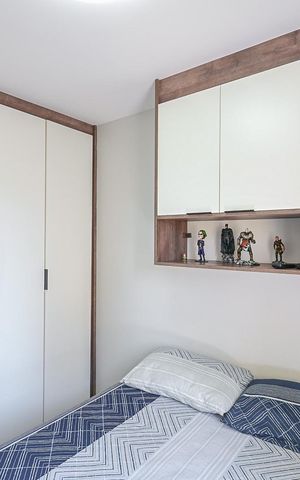Apartamento à venda com 40m², 2 quartos e sem vagaQuarto 1
