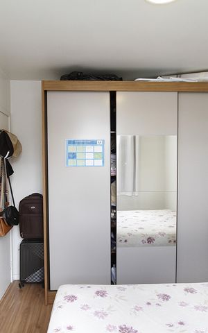 Apartamento à venda com 44m², 2 quartos e 1 vagaQuarto 2