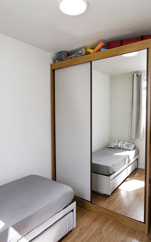 Apartamento à venda com 44m², 2 quartos e 1 vagaQuarto 1