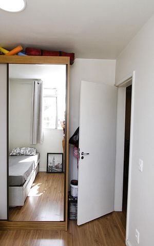 Apartamento à venda com 44m², 2 quartos e 1 vagaQuarto 1