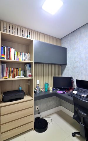 Apartamento à venda com 156m², 3 quartos e 3 vagasEscritório