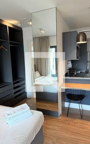 Studio à venda com 45m², 1 quarto e 1 vaga