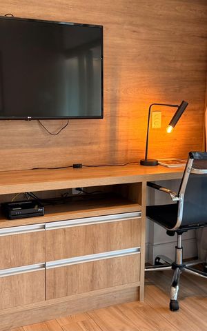 Studio à venda com 45m², 1 quarto e 1 vaga