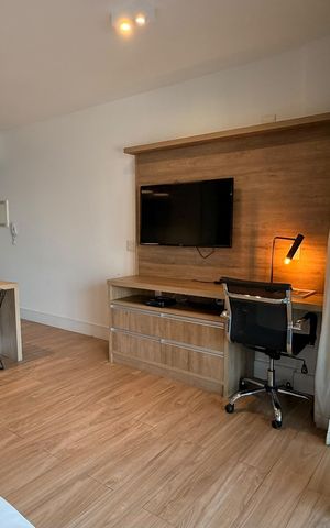 Studio à venda com 45m², 1 quarto e 1 vaga