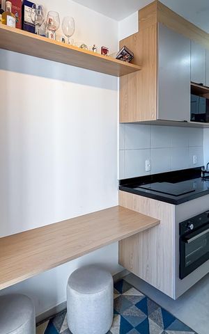 Apartamento à venda com 27m², 1 quarto e sem vaga