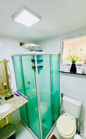 Apartamento para alugar com 50m², 2 quartos e 1 vaga Apartamento para alugar com 50m², 2 quartos e 1 vagaBanheiro