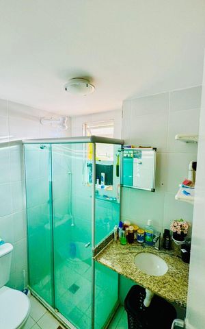 Apartamento para alugar com 50m², 2 quartos e 1 vaga Apartamento para alugar com 50m², 2 quartos e 1 vagaBanheiro