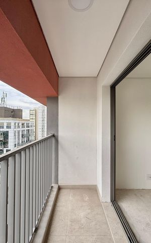 Studio à venda com 25m², 1 quarto e sem vaga Studio à venda com 25m², 1 quarto e sem vagaSacada