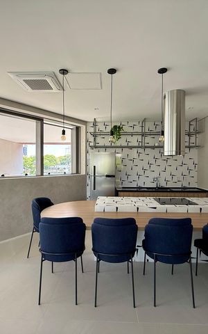 Studio à venda com 25m², 1 quarto e sem vaga Studio à venda com 25m², 1 quarto e sem vagaSalão Gourmet