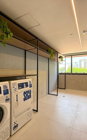 Studio à venda com 25m², 1 quarto e sem vaga Studio à venda com 25m², 1 quarto e sem vagaLavanderia