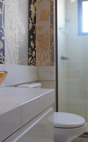 Apartamento à venda com 84m², 3 quartos e 2 vagas Apartamento à venda com 84m², 3 quartos e 2 vagasBanheiro 2 social