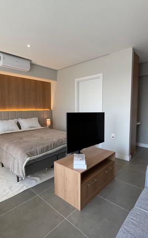 Studio para alugar com 35m², 1 quarto e 1 vagaStudio/Sala/Quarto