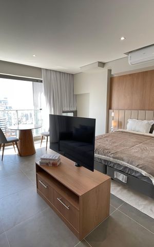Studio para alugar com 35m², 1 quarto e 1 vagaStudio/Sala/Quarto
