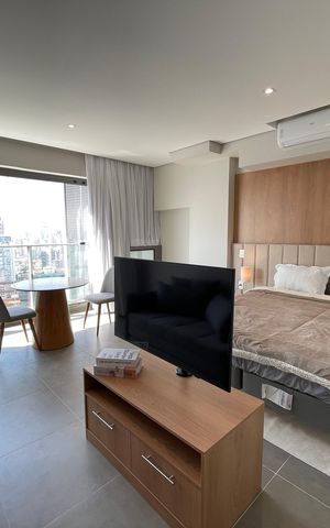 Studio para alugar com 35m², 1 quarto e 1 vagaStudio/Sala/Quarto
