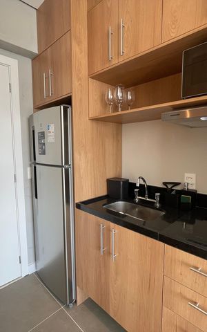 Studio para alugar com 35m², 1 quarto e 1 vagaStudio/Cozinha