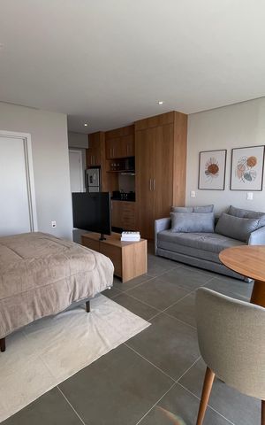 Studio para alugar com 35m², 1 quarto e 1 vagaStudio/Sala/Quarto
