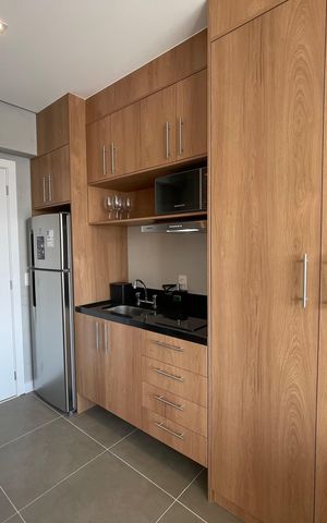 Studio para alugar com 35m², 1 quarto e 1 vagaStudio/Cozinha