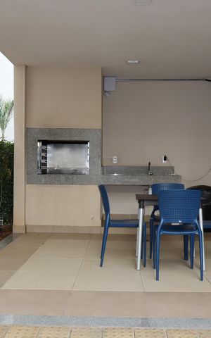 Apartamento para alugar com 32m², 2 quartos e sem vagaÁrea comum - Churrasqueira