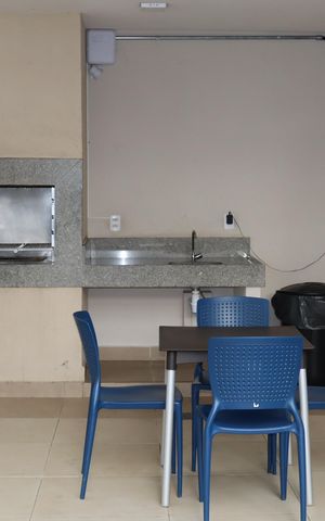 Apartamento para alugar com 32m², 2 quartos e sem vagaÁrea comum - Churrasqueira